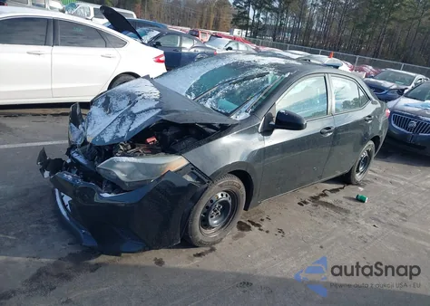 2016 Toyota Corolla L z USA, uszkodzony, nr VIN 5YFBURHE8GP392453
